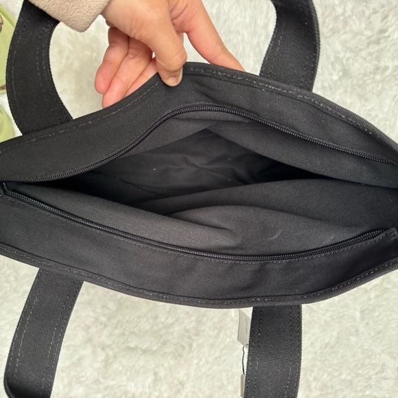 Marc Jacobs Black Tote Bag with Pink Logo - Picture 8 of 14